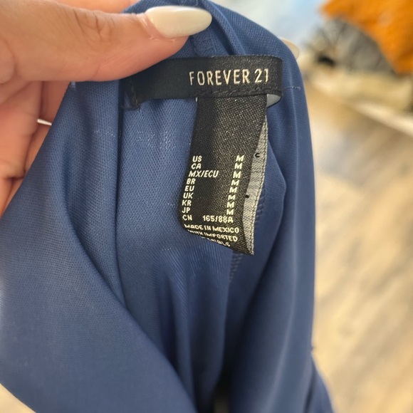 FOREVER 21 | Blue Paisley Spaghetti Strap Dress - Picture 5 of 8